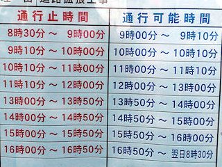 阿讃サーキット道中(工事予定)