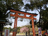 １枚目の写真:上加茂神社(一ノ鳥居)